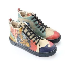 Goby Boots with Asian Design